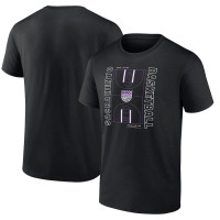 Sacramento Kings Fanatics Branded Michelob Ultra Full Court basketball T-shirt – Black